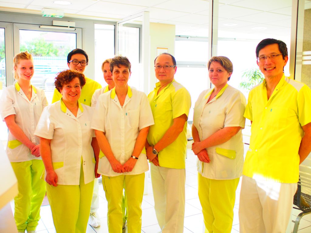Le staff au complet